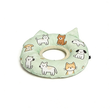 Mint Green Pet Print Elizabeth Collar