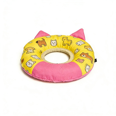 Pink & Yellow Two-Tone Elizabeth Collar